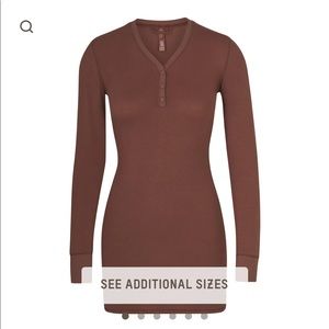 Skims sleep Henley dress size med